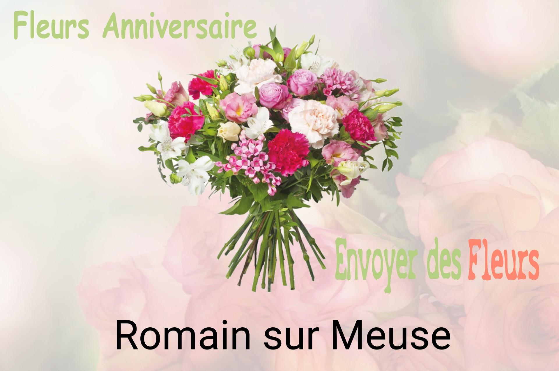 Bouquet de fleurs d’anniversaire livré à Romain-sur-Meuse