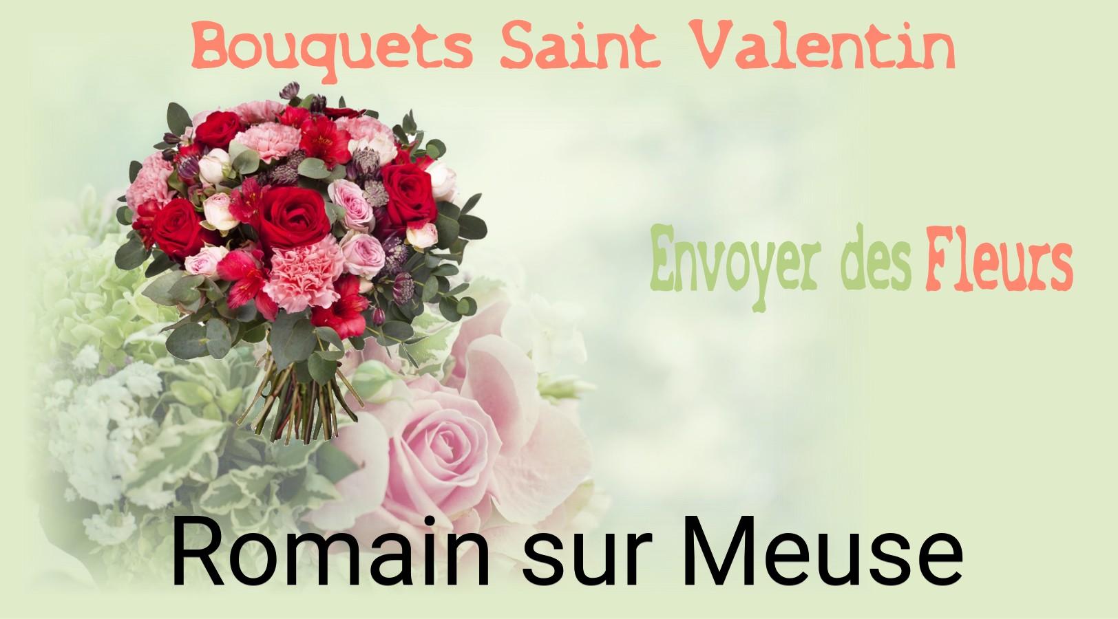 Roses de Saint-Valentin livrées à Romain-sur-Meuse